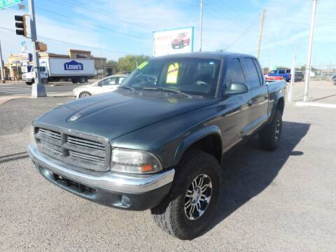 2001 Dodge Dakota for sale at AUGE'S SALES AND SERVICE in Belen NM