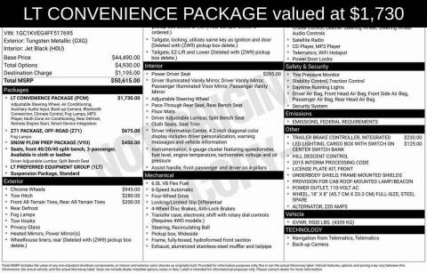 2015 Chevrolet Silverado 2500HD