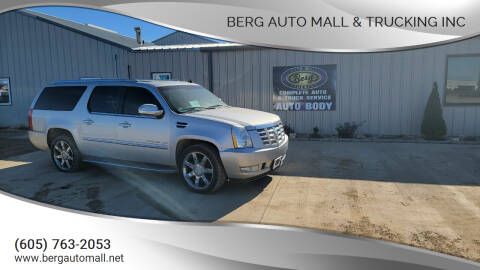 2011 Cadillac Escalade ESV for sale at BERG AUTO MALL & TRUCKING INC in Beresford SD
