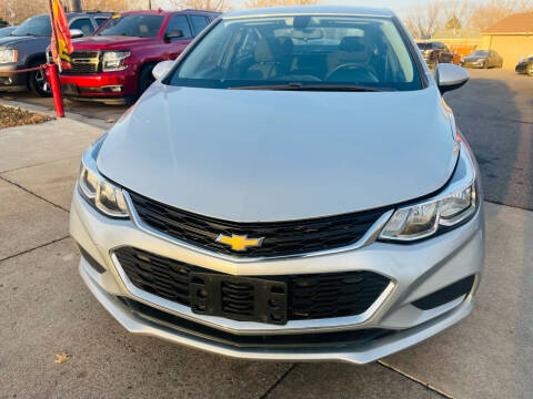 2016 Chevrolet Cruze for sale at GoldenGate Auto Sales LLC in Crystal MN