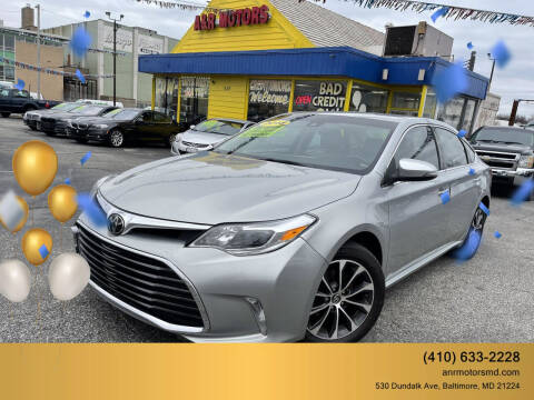 2018 Toyota Avalon for sale at A&R MOTORS in Middle River MD