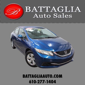 2013 Honda Civic for sale at Battaglia Auto Sales in Plymouth Meeting PA