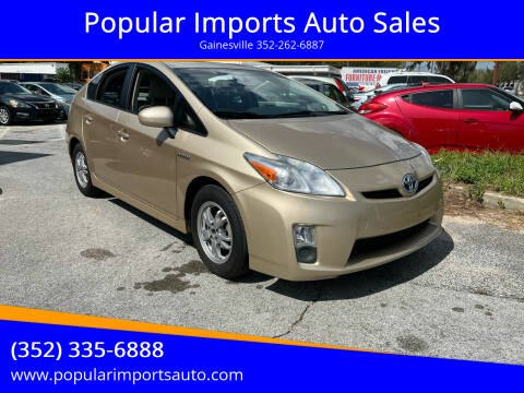 2010 Toyota Prius for sale at Popular Imports Auto Sales in Gainesville FL