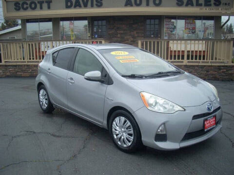 2013 Toyota Prius c for sale at Scott Davis Auto Sales in Turlock CA