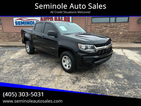 2021 Chevrolet Colorado for sale at Seminole Auto Sales in Seminole OK