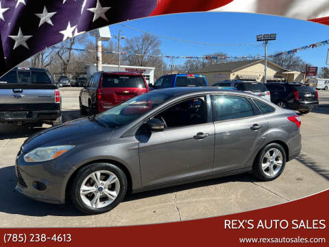 2014 Ford Focus for sale at Rex's Auto Sales in Junction City KS