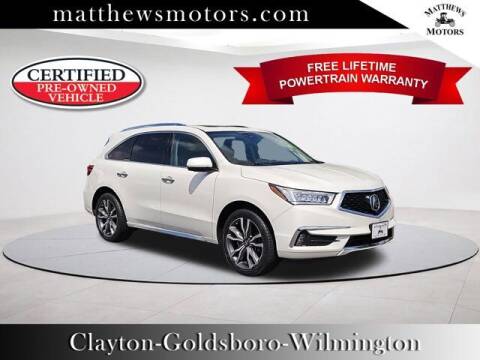 2019 Acura MDX for sale at Auto Finance of Raleigh in Raleigh NC