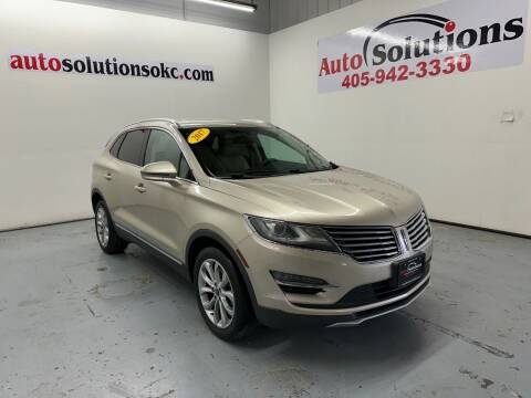 2017 Lincoln MKC for sale at Auto Solutions in Warr Acres OK