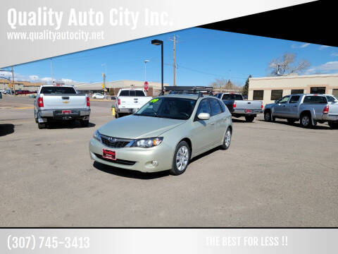 2009 Subaru Impreza for sale at Quality Auto City Inc. in Laramie WY