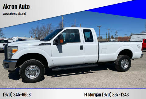 2014 Ford F-250 Super Duty for sale at Akron Auto in Akron CO