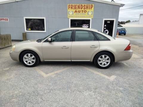 2006 Ford Five Hundred for sale at Friendship Auto Sales in Broken Arrow OK