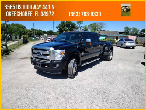 2016 Ford F-450 Super Duty for sale at M & M AUTO BROKERS INC in Okeechobee FL