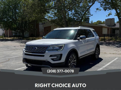 2016 Ford Explorer Platinum