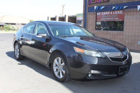 2012 Acura TL for sale at NV Cars 4 Less, Inc. in Las Vegas NV