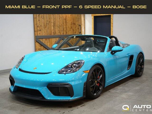 2020 Porsche 718 Boxster Spyder