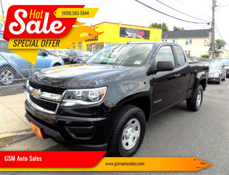 2016 Chevrolet Colorado for sale at GSM Auto Sales in Linden NJ