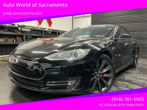 2013 Tesla Model S for sale at Auto World of Sacramento in Sacramento CA