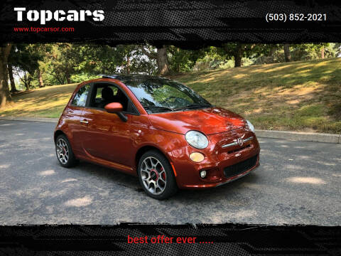 2013 FIAT 500 for sale at Topcars in Wilsonville OR