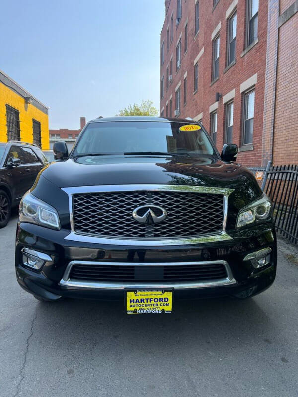 2015 Infiniti QX80 for sale at Hartford Auto Center in Hartford CT