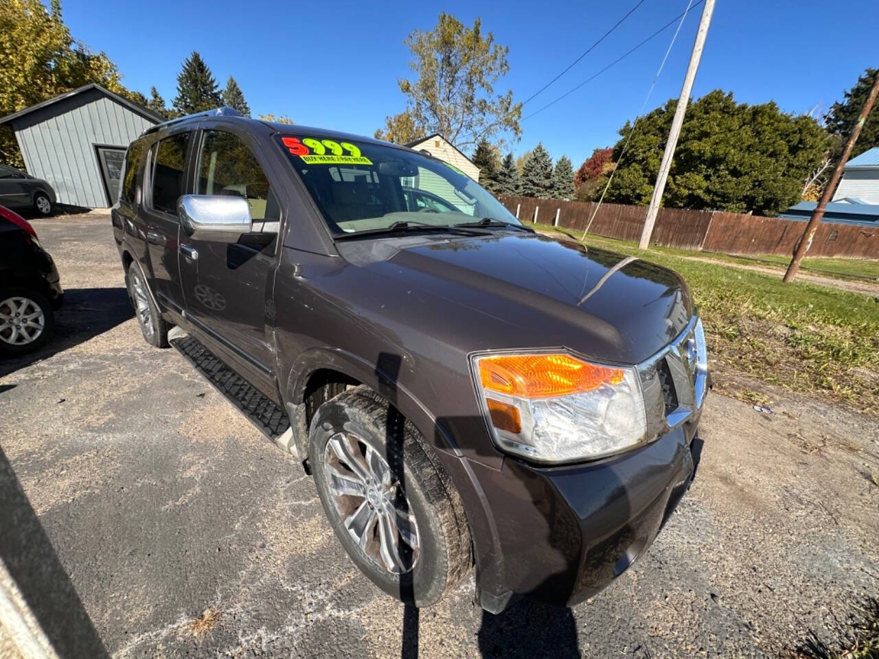 2015 Nissan Armada for sale at Public Auto Connect in Irving, NY