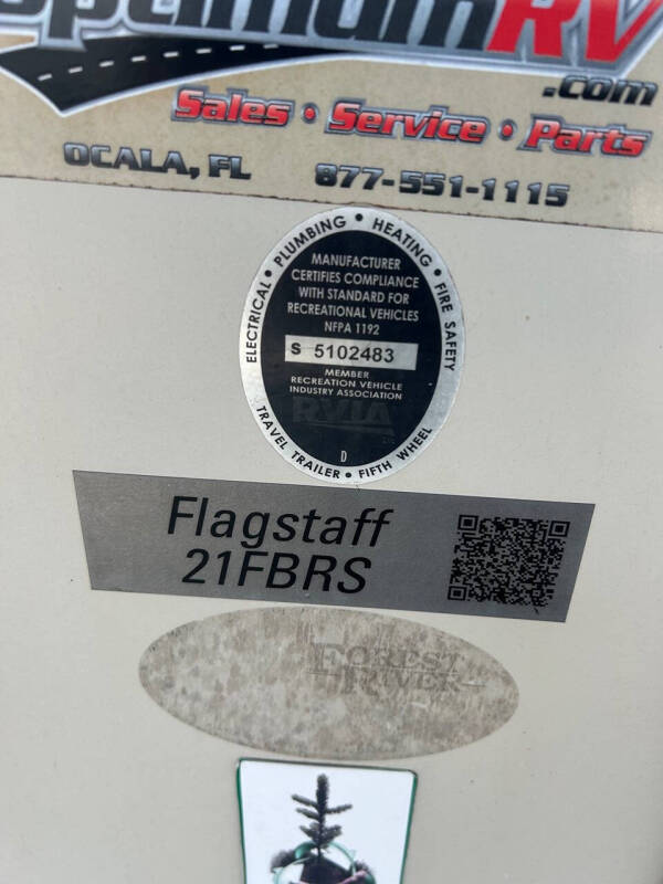 2019 Flagstaff 21FBRS Micro Lite