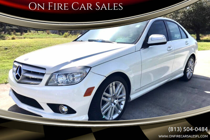 2009 Mercedes-Benz C-Class for sale at On Fire Car Sales in Tampa FL