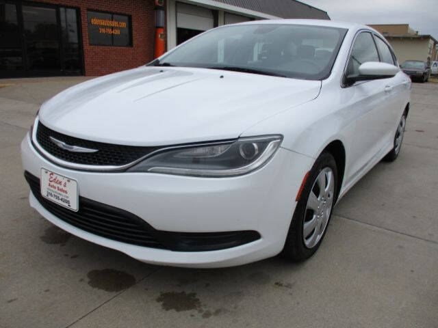 2015 Chrysler 200 for sale at Eden's Auto Sales in Valley Center KS