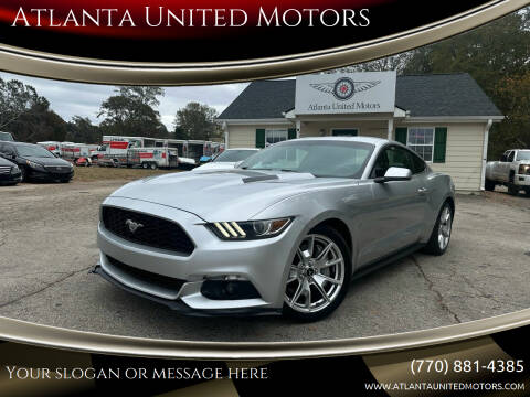 2015 Ford Mustang for sale at Atlanta United Motors in Jefferson GA