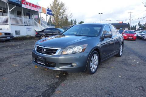 2008 Honda Accord for sale at Leavitt Auto Sales and Used Car City in Everett WA