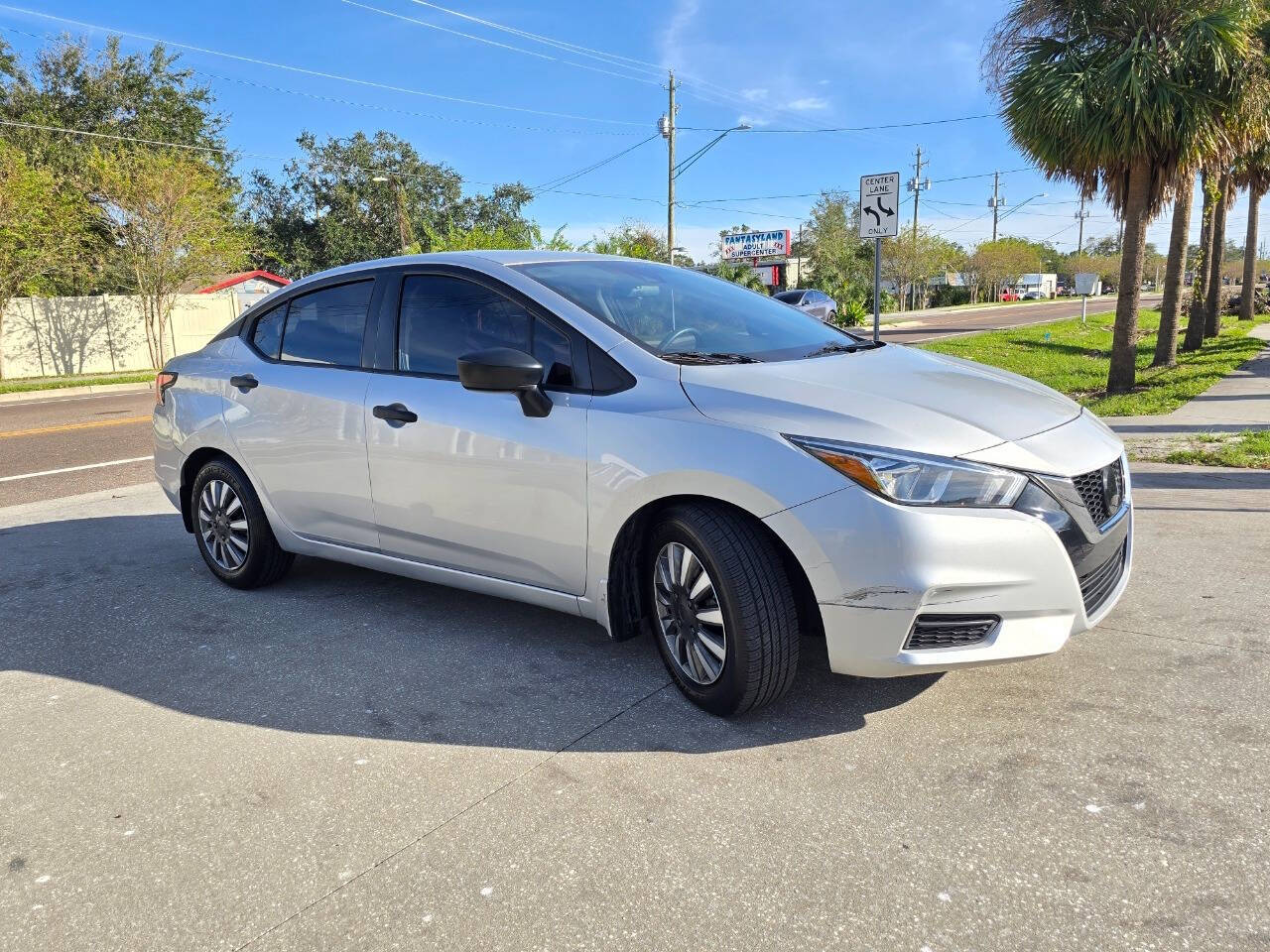 2021 Nissan Versa for sale at Bascarshop in Tampa, FL