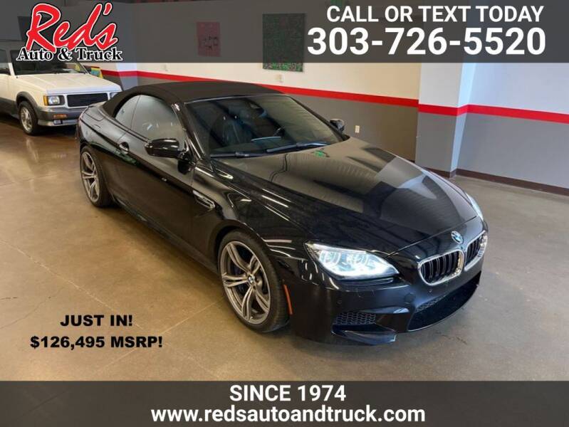 2015 BMW M6 for sale at Red's Auto and Truck in Longmont CO