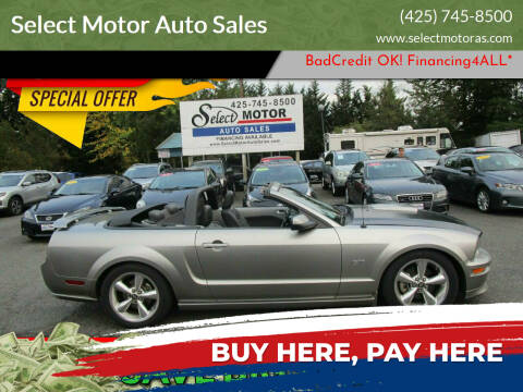 2008 Ford Mustang for sale at Select Motor Auto Sales in Lynnwood WA