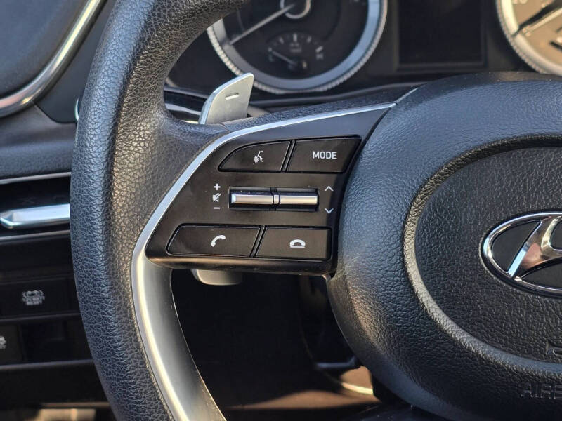 2022 Hyundai Sonata Hybrid Blue