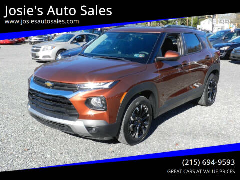 2021 Chevrolet TrailBlazer for sale at Josie's Auto Sales in Gilbertsville PA