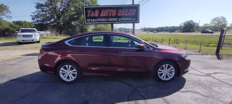 2016 Chrysler 200 for sale at T & G Auto Sales in Florence AL