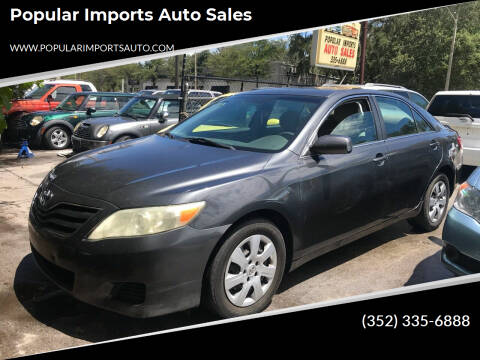 2010 Toyota Camry for sale at Popular Imports Auto Sales in Gainesville FL
