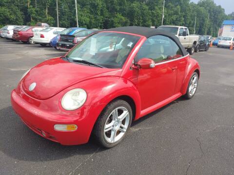 2005 Volkswagen New Beetle Convertible for sale at Germantown Auto Sales in Carlisle OH