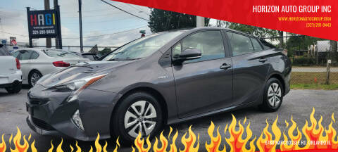 2017 Toyota Prius for sale at HORIZON AUTO GROUP INC in Orlando FL