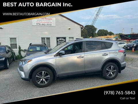 2017 Toyota RAV4 for sale at BEST AUTO BARGAIN inc. in Lowell MA