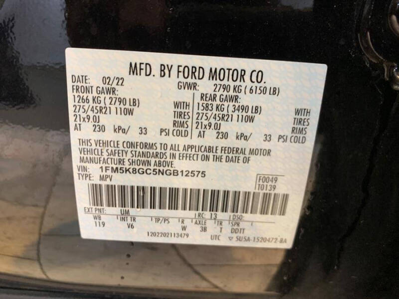 2022 Ford Explorer ST