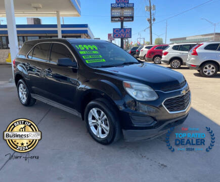 2016 Chevrolet Equinox for sale at CAR SOURCE OKC in Oklahoma City OK