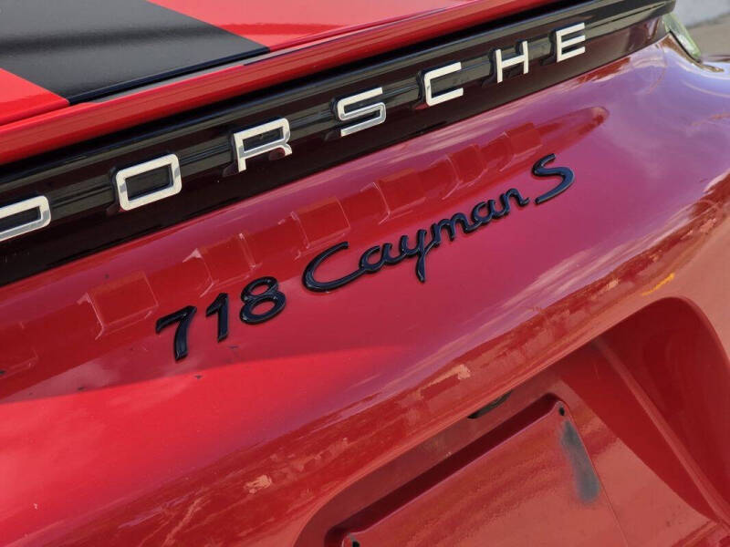 2021 Porsche 718 Cayman S