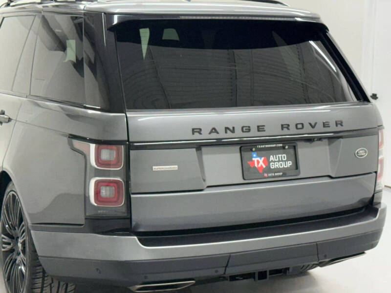 2019 Land Rover Range Rover Supercharged LWB