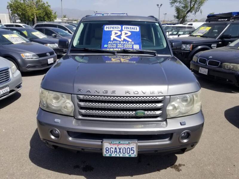 2008 Land Rover Range Rover Sport for sale at RR AUTO SALES in San Diego CA