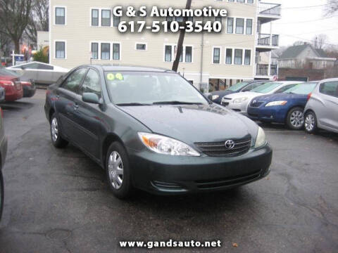 2004 Toyota Camry for sale at G & S Auto Service in Roslindale MA