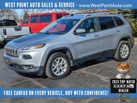 2014 Jeep Cherokee for sale at West Point Auto Sales & Service in Mattawan MI