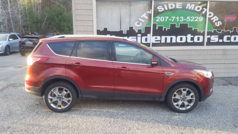 2015 Ford Escape for sale at CITY SIDE MOTORS in Auburn ME