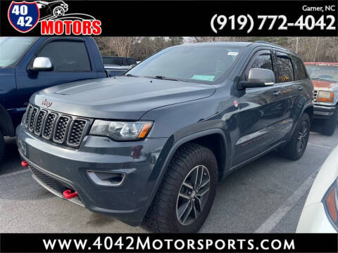 2017 Jeep Grand Cherokee for sale at 4042 Motorsports in Willow Spring NC