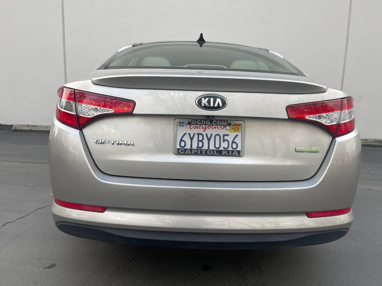 2012 Kia Optima Hybrid for sale at los primos motors in San Jose, CA