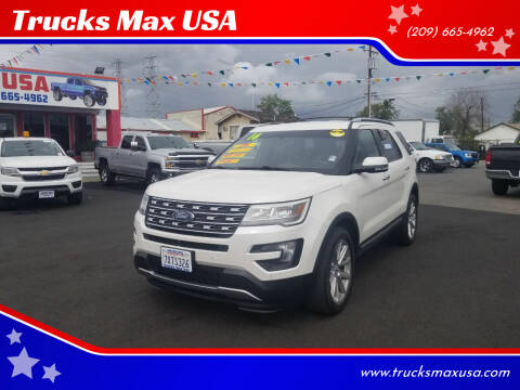 2016 Ford Explorer for sale at Trucks Max USA in Manteca CA